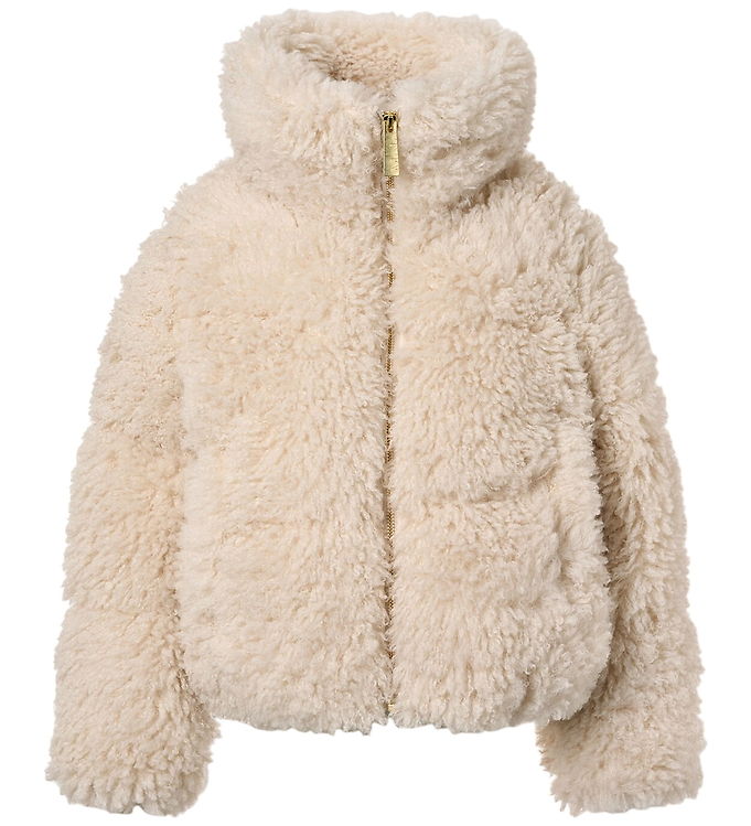 Molo Dynejakke - Imiteret Pels - Havi - Vanilla