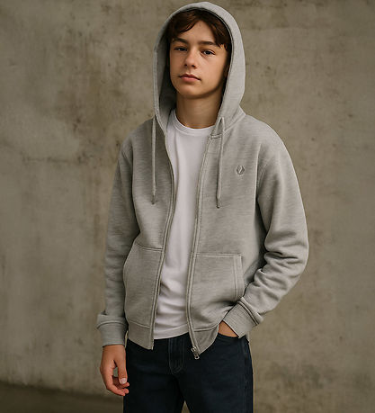 Hound Cardigan - HdElliot - Lysegråmeleret