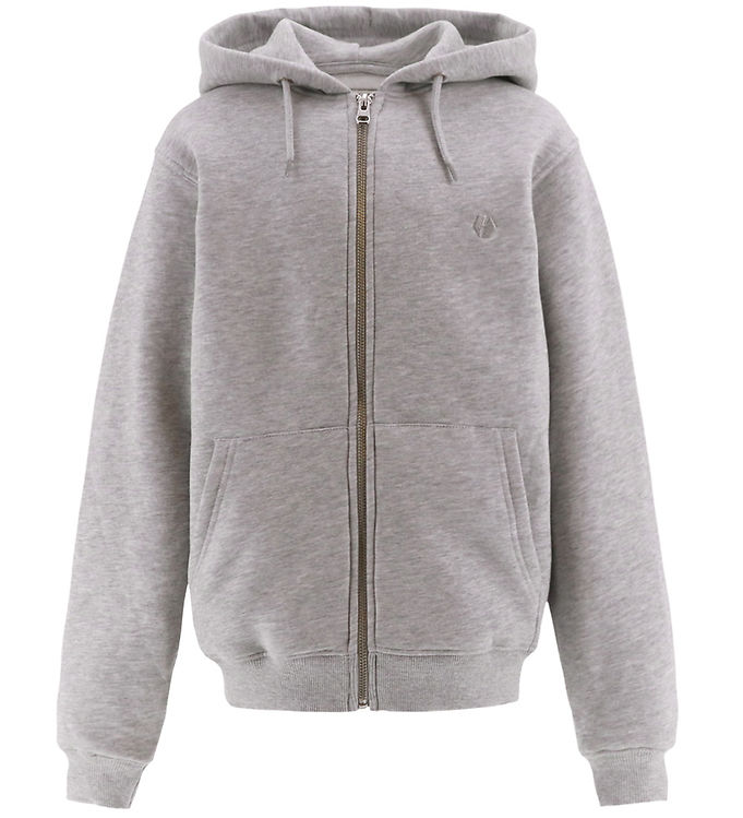 Hound HdElliot Cardigan - Lysegråmeleret