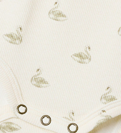Lil' Atelier Body l/æ - Noos - Rib - NbfGavo - Pastel Parchment/
