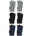 Name It Handsker - NkmMagic - Strik - 6-pak - Black/GREY SPELLBO Name It Handsker - NkmMagic - Strik - 6-pak - Black/GREY SPELLBO