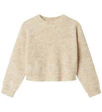 Name It Bluse - Strik - NkfHolly - Boxy - Pure Cashmere Name It Bluse - Strik - NkfHolly - Boxy - Pure Cashmere