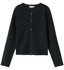 Name It Cardigan - Strik - NkfSaluna - Dark Grey Melange Name It Cardigan - Strik - NkfSaluna - Dark Grey Melange