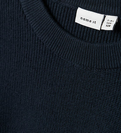 Name It Bluse - Strik - NkmNesolle - Dark Sapphire