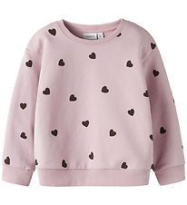 Name It Sweatshirt - NmfNeheart - Burnished Lilac Name It Sweatshirt - NmfNeheart - Burnished Lilac