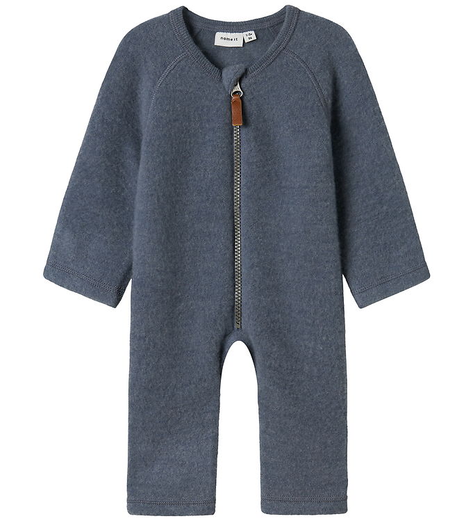 Name It NbmWmino Køredragt Uld - Folkstone Gray