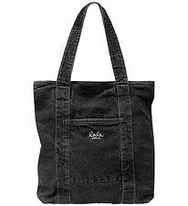 Lala Berlin Shopper - Carmela - Denim Washed Black Lala Berlin Shopper - Carmela - Denim Washed Black