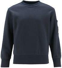 C.P. Company Sweatshirt - Total Eclipse Blue C.P. Company Sweatshirt - Total Eclipse Blue
