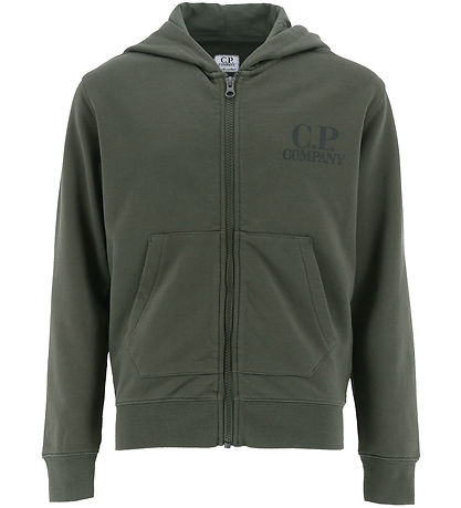 C.P. Company Cardigan - Grape Leaf Green w. Sunglasses