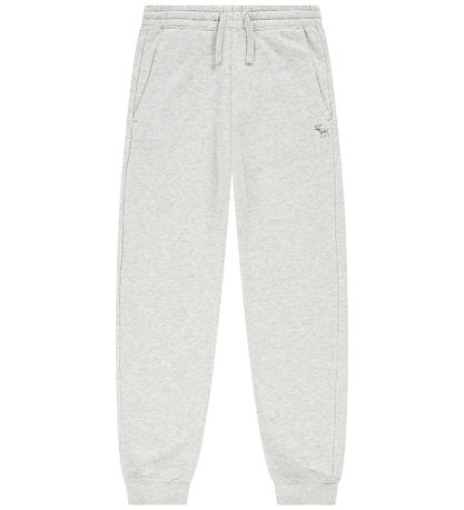 Abercrombie & Fitch Sweatpants - Lysegråmeleret