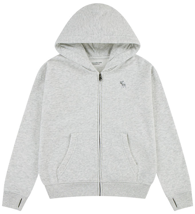 Abercrombie & Fitch Cardigan - Lysegråmeleret