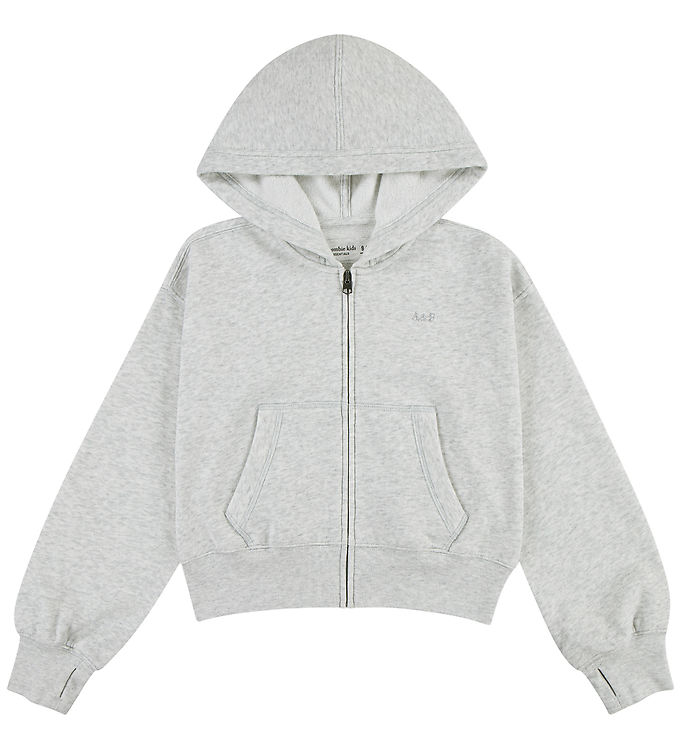 Abercrombie & Fitch Cardigan - Ljustgråmelerad