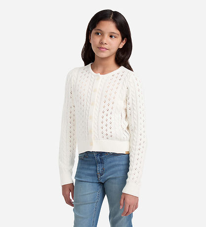 Abercrombie & Fitch Cardigan - Strik - Jet Stream m. Hulmønster