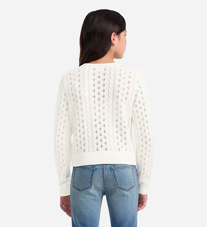 Abercrombie & Fitch Cardigan - Strik - Jet Stream m. Hulmønster
