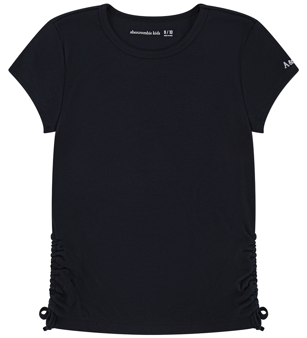Abercrombie & Fitch T-Shirt - Rib - Anthracite - Abercrombie & Fitch - 15-16 Jahre (170-176) - T-Shirts