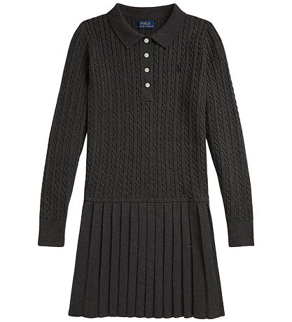 Polo Ralph Lauren Kjole - Strik - Gråmeleret