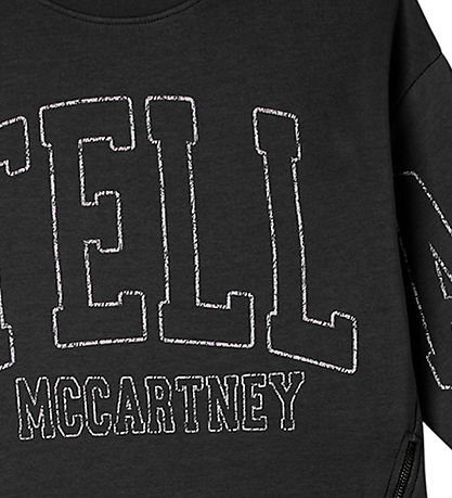 Stella McCartney Kids Sweatshirt - Sort m. Hvid