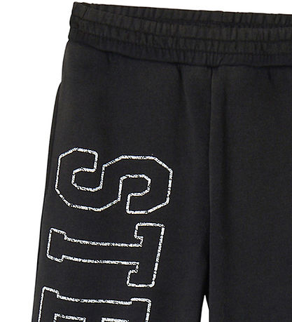 Stella McCartney Kids Sweatpants - Sort m. Hvid