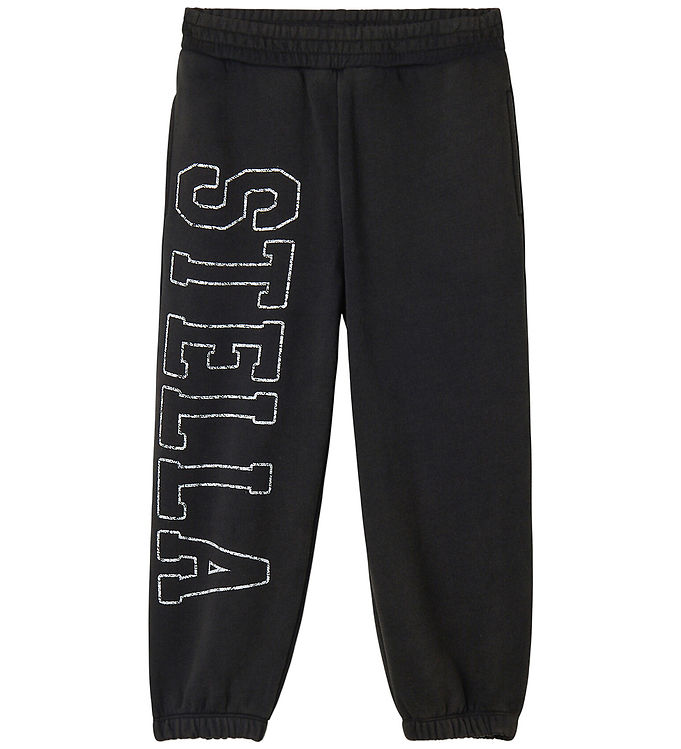 Stella McCartney Kids Sweatpants - Sort m. Hvid