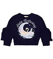 Stella McCartney Kids Sweatshirt - Navy m. Print/Flæser Stella McCartney Kids Sweatshirt - Navy m. Print/Flæser