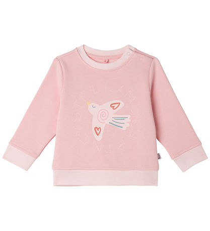 Stella McCartney Kids Sweatshirt - Rosa m. Fugl