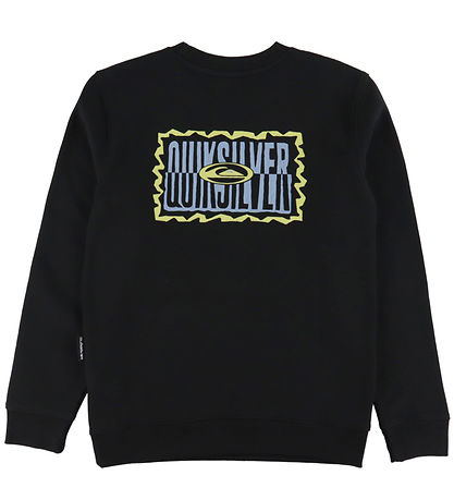 Quiksilver Sweatshirt - Sort m. Print
