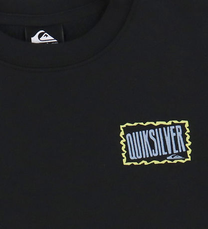 Quiksilver Sweatshirt - Sort m. Print