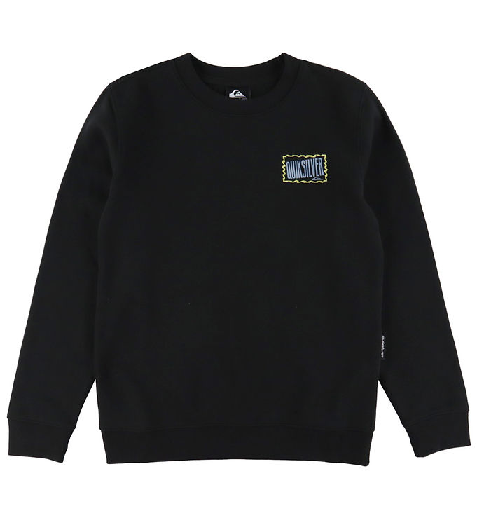 Quiksilver Sweatshirt - Sort m. Print