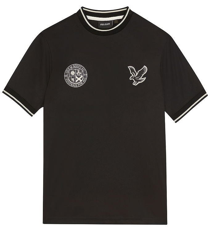 Lyle & Scott T-shirt - Football - Jet Black