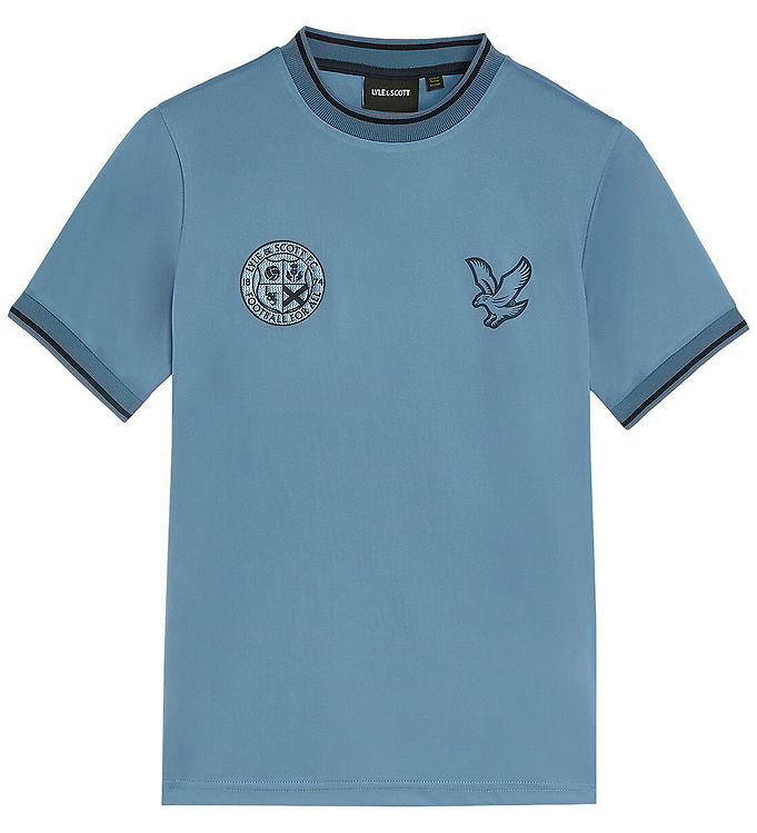 Lyle & Scott T-shirt - Football - Ocean Sky
