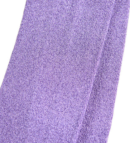Molo Strømpebukser - Purple Ray m. Glimmer