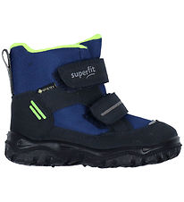 Superfit Vinterstøvler - Husky1 - Tex - Blå/Gul Superfit Vinterstøvler - Husky1 - Tex - Blå/Gul