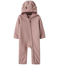 Name It Fleecedragt - NbnMeeko - Woodrose m. Ører Name It Fleecedragt - NbnMeeko - Woodrose m. Ører