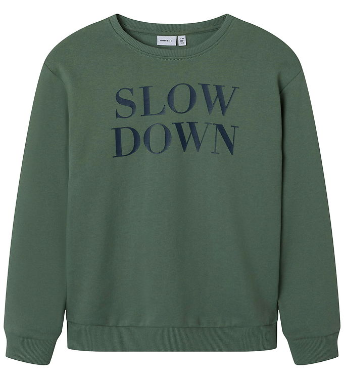 Name It Sweatshirt - NkmNello - Laurel Wreath m. Print