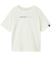 Name It T-shirt - NkmNelson - Coconut Milk m. Print Name It T-shirt - NkmNelson - Coconut Milk m. Print