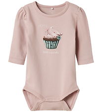Name It Body l/æ - NbfNucake - Burnished Lilac m. Print Name It Body l/æ - NbfNucake - Burnished Lilac m. Print