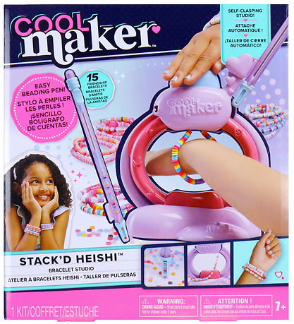 Cool Maker Smykkesæt - Stack'd Heishi Bracelet Studio