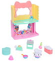 Gabby's Dollhouse Sæt - 10 Dele - Cakey's Sprinkle Kitchen Gabby's Dollhouse Sæt - 10 Dele - Cakey's Sprinkle Kitchen