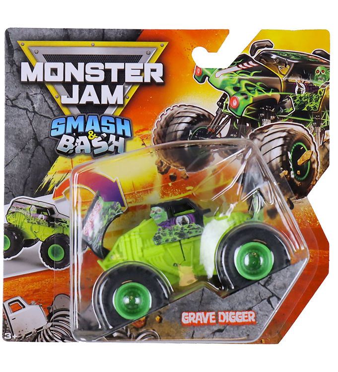 Monster Jam Truck - 1:64 - Smash & Bash - Grave Digger