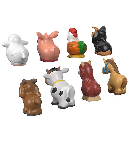 Fisher Price Figurer - 8 stk. - Little People Farm Animal Friend