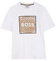BOSS T-Shirt - Hvid m. Print BOSS T-Shirt - Hvid m. Print