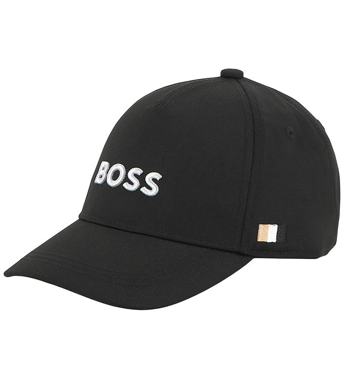 BOSS Kasket - Sort m. Logo