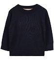 BOSS Bluse - Strik - Navy BOSS Bluse - Strik - Navy