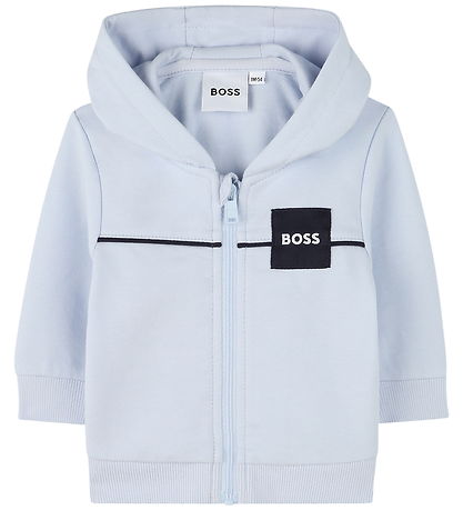 BOSS Gaveæske - Sweatsæt/Bluse - Lysebå/Hvid m. Print