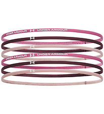 Under Armour Hårbånd - 6-pak - Fuchsia Dusk Under Armour Hårbånd - 6-pak - Fuchsia Dusk