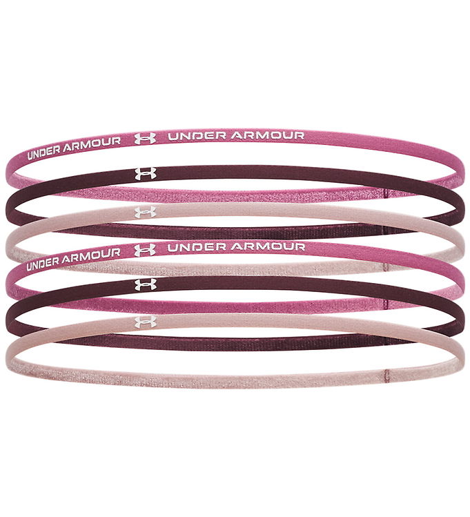 Under Armour Hårbånd - 6-pak - Fuchsia Dusk