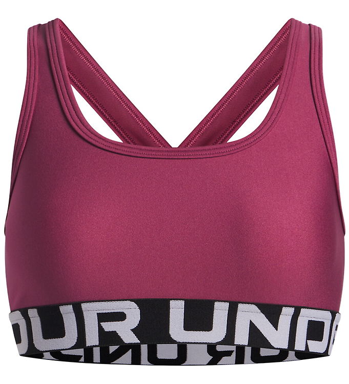 Under Armour Sportstop - Crossback - Fucksia Dusk