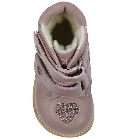 Angulus Vinterstøvler - Tex - Faded Rose/Multi Glitter