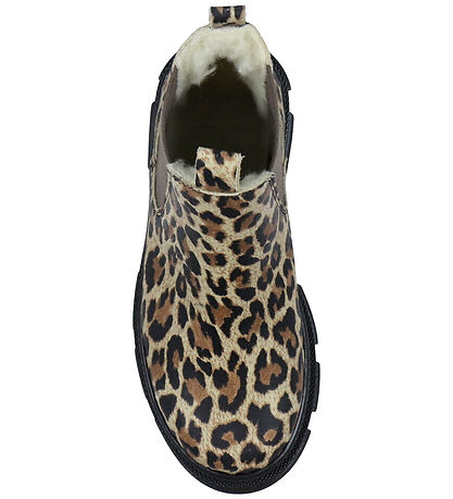 Angulus Vinterstøvler - Beige Leo/Brown Elastic