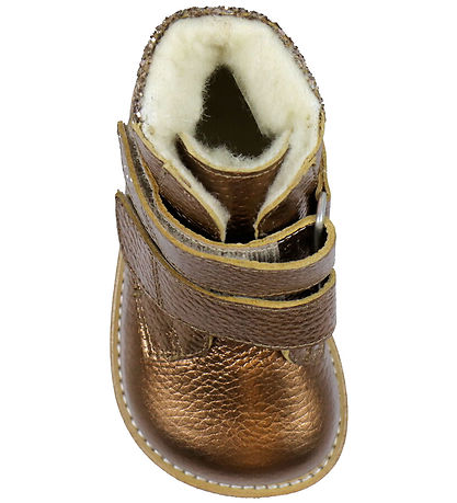 Angulus Begynderstøvler m. For - Tex - Bronze Shine/Clay Glitter